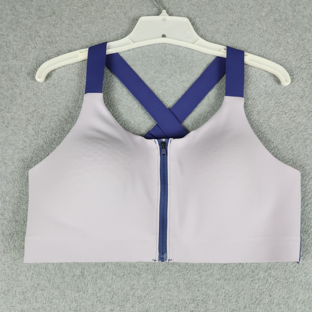 Alaskan Hardgear by Duluth Trading Co Sports Bra Womens 13 Purple Front Zip